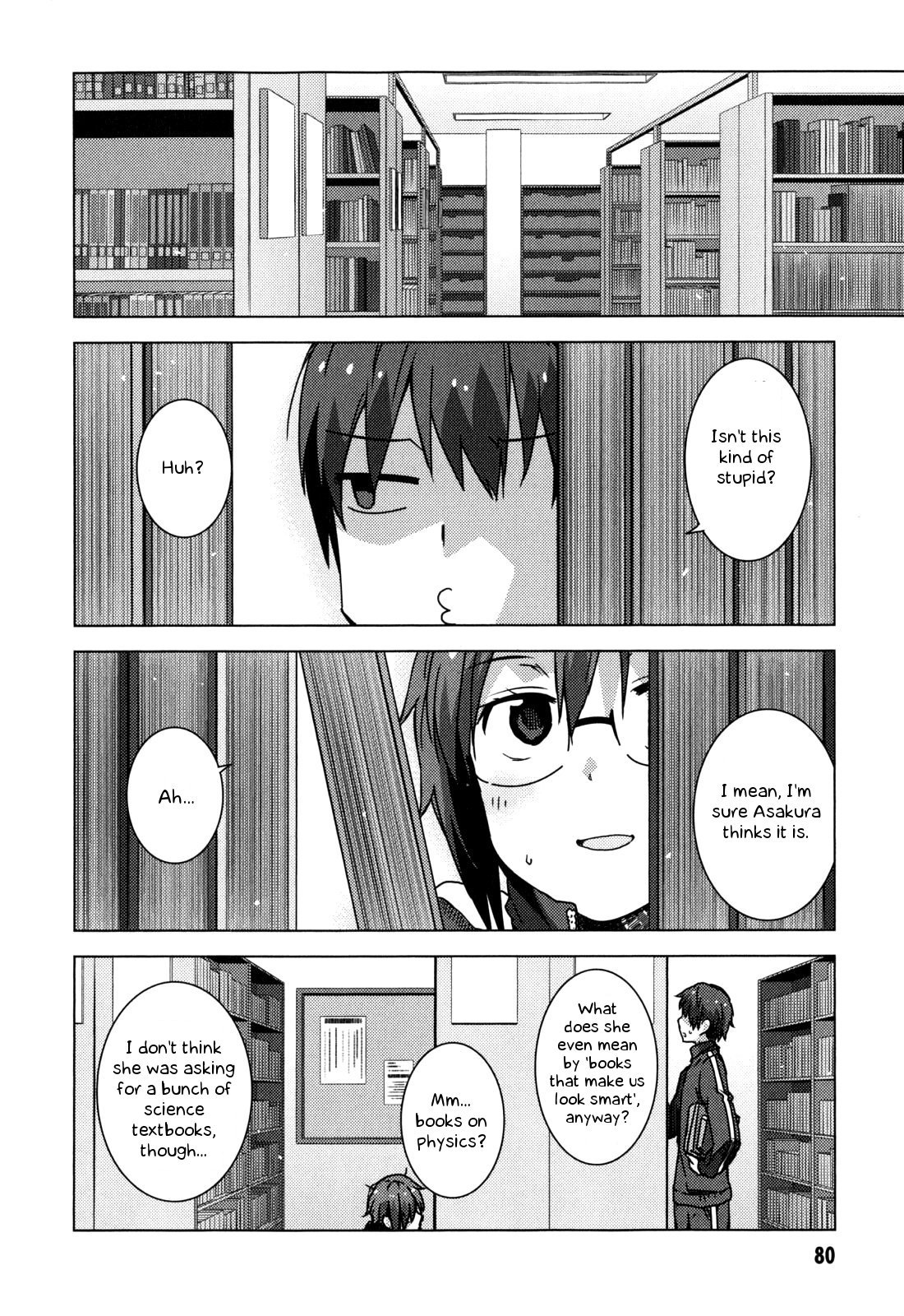 Nagato Yuki-chan no Shoushitsu Chapter 44 page 13 - Chapter 44: Epilogue 44 - Cultural Festival Preparation (Kyon) 2