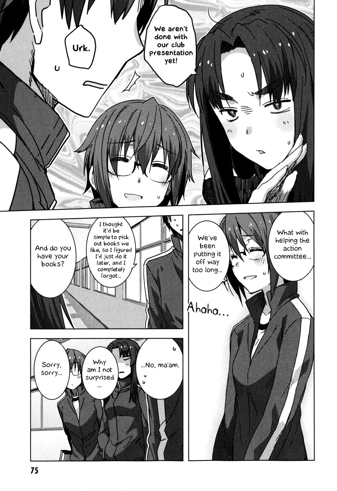 Nagato Yuki-chan no Shoushitsu Chapter 44 page 8 - Chapter 44: Epilogue 44 - Cultural Festival Preparation (Kyon) 2