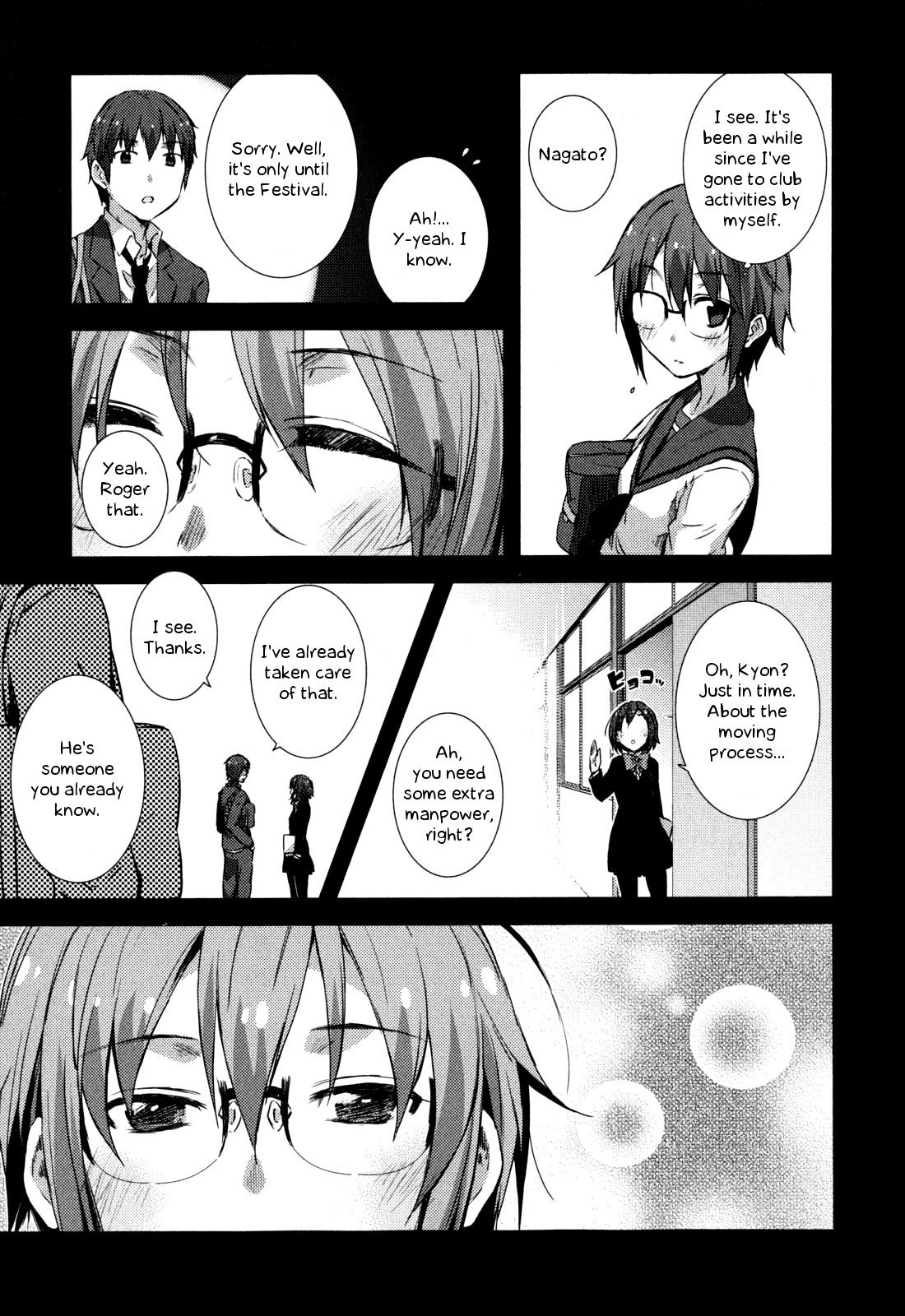 Nagato Yuki-chan no Shoushitsu Chapter 46 page 10 - Chapter 46: Epilogue 46 - Cultural Festival Preparation (Nagato) 1