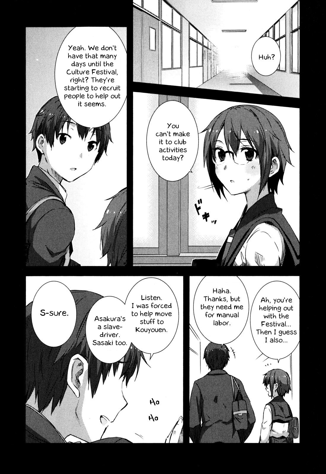 Nagato Yuki-chan no Shoushitsu Chapter 46 page 9 - Chapter 46: Epilogue 46 - Cultural Festival Preparation (Nagato) 1