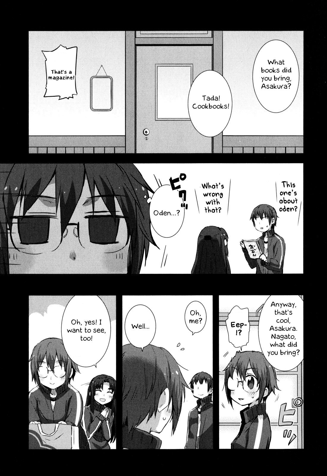 Nagato Yuki-chan no Shoushitsu Chapter 47 page 12 - Chapter 47: Epilogue 47 - Cultural Festival Preparation (Nagato) 2