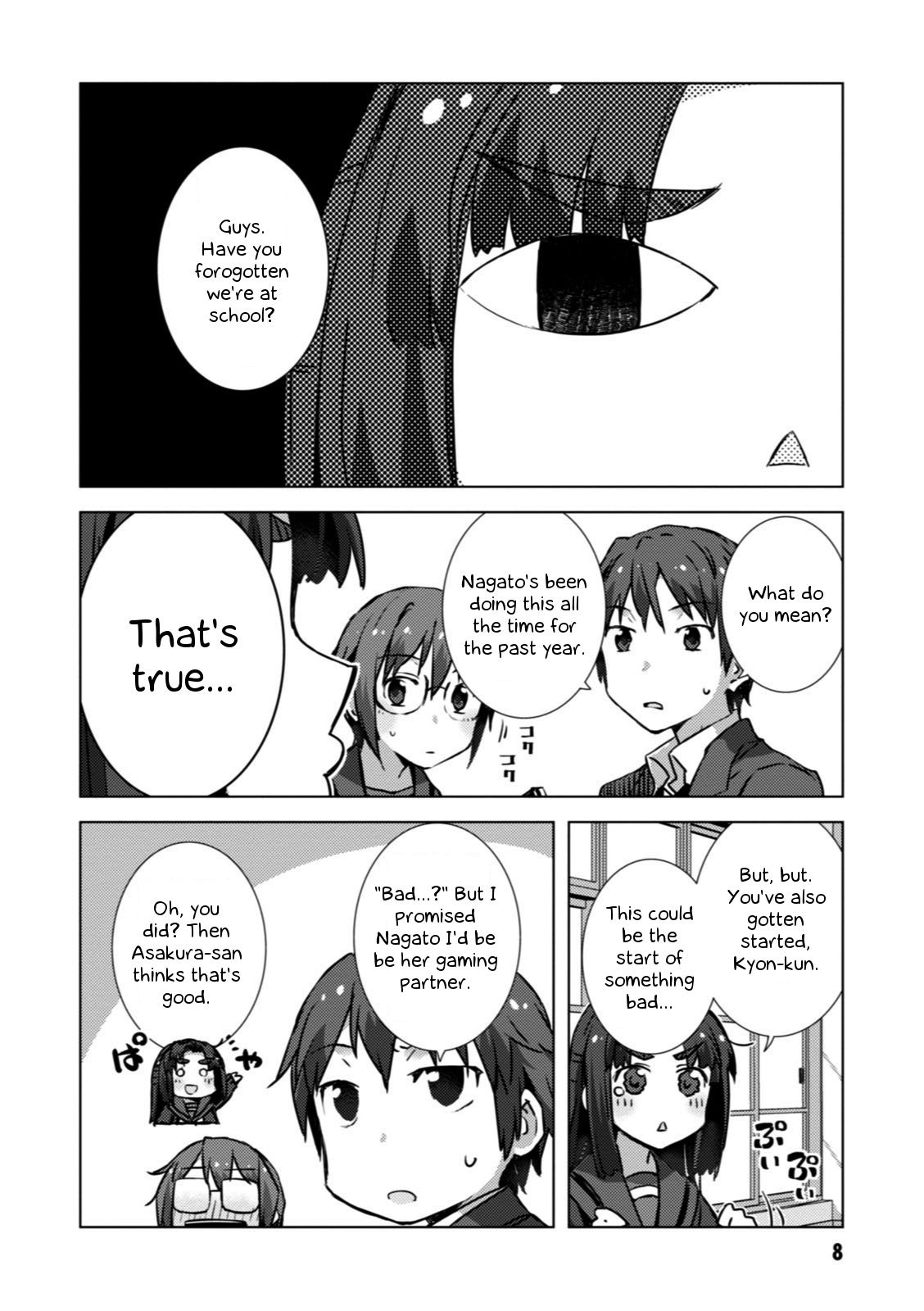 Nagato Yuki-chan no Shoushitsu Chapter 50 page 11 - Chapter 50: Epilogue 50 - December 6th