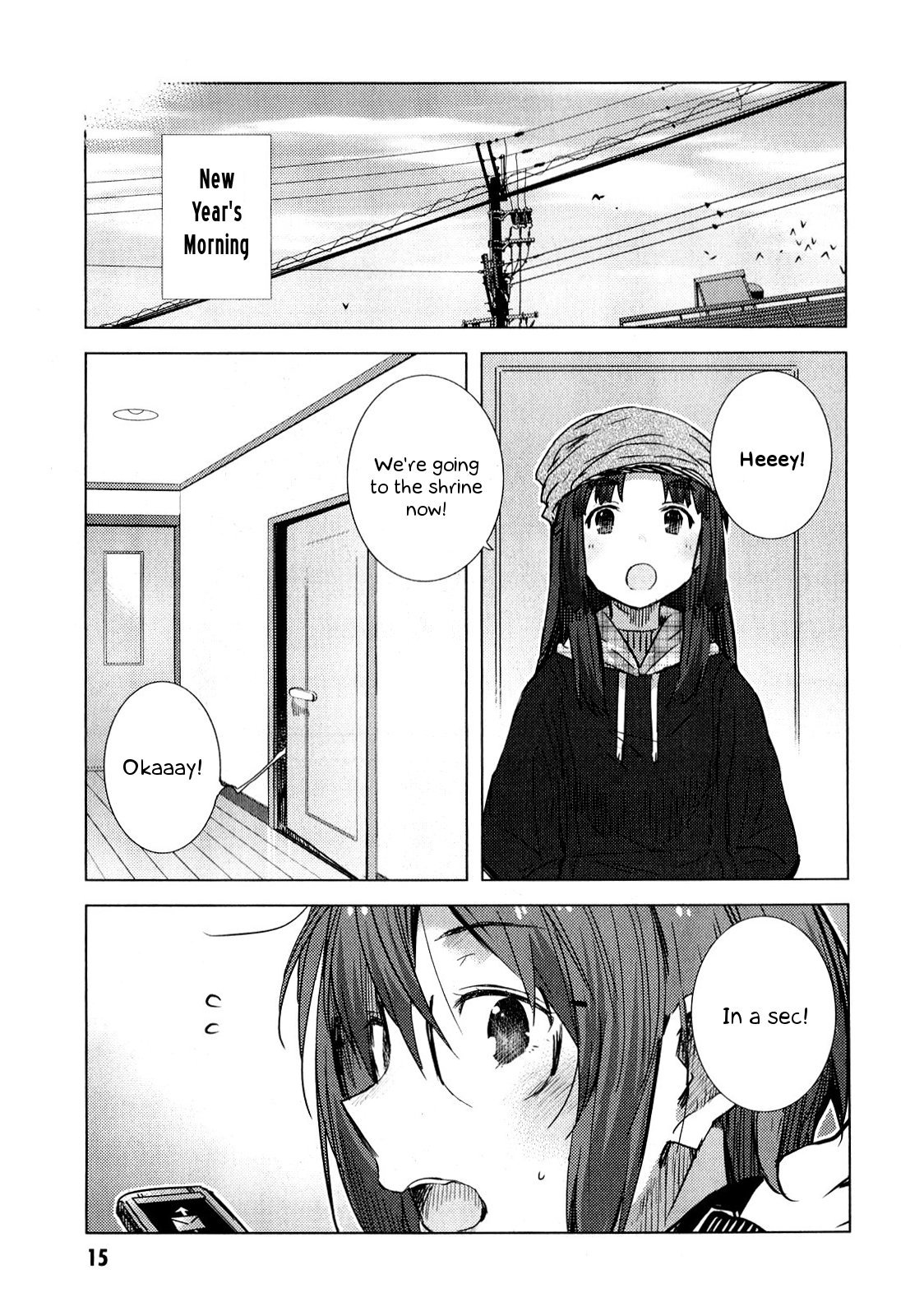 Nagato Yuki-chan no Shoushitsu Chapter 58 page 17 - Chapter 58: Epilogue 58 - New Year Shrine Visit