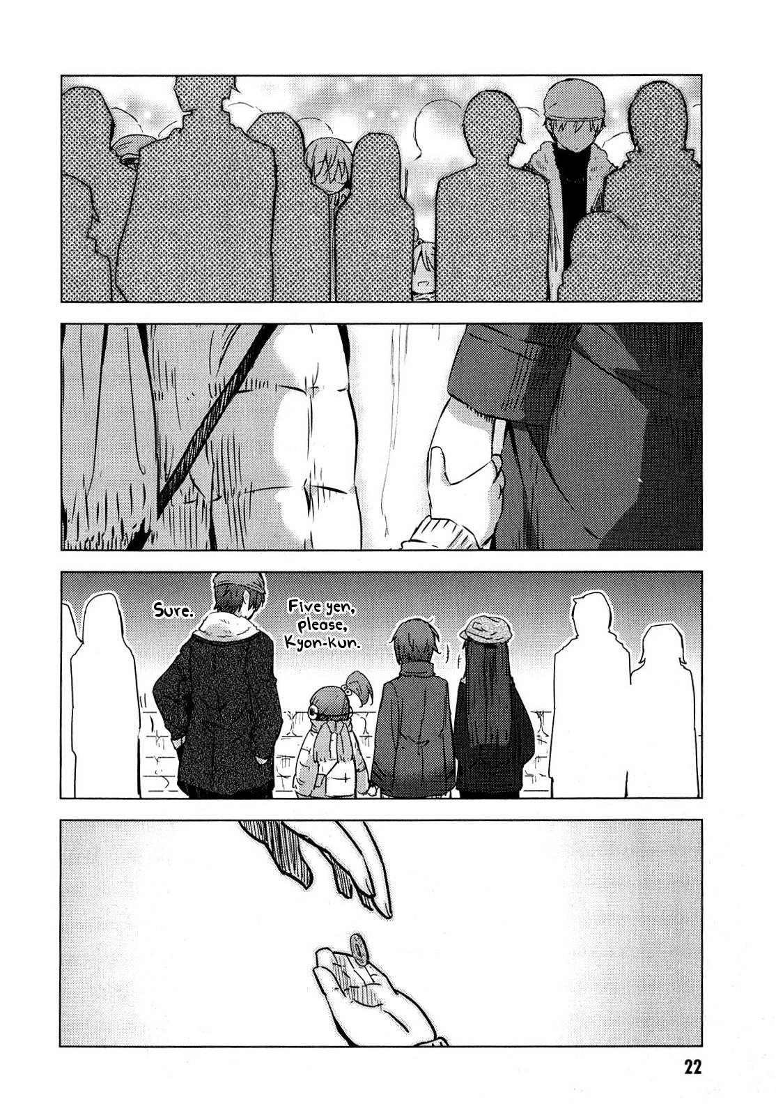 Nagato Yuki-chan no Shoushitsu Chapter 58 page 24 - Chapter 58: Epilogue 58 - New Year Shrine Visit