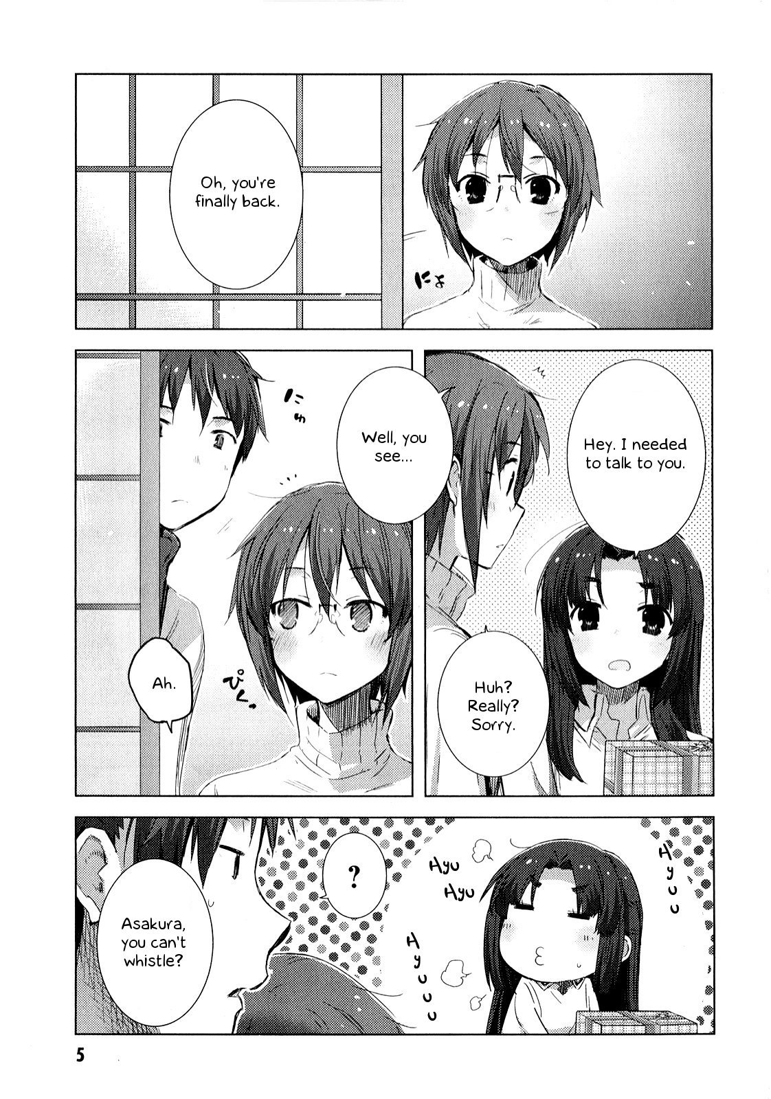 Nagato Yuki-chan no Shoushitsu Chapter 58 page 7 - Chapter 58: Epilogue 58 - New Year Shrine Visit