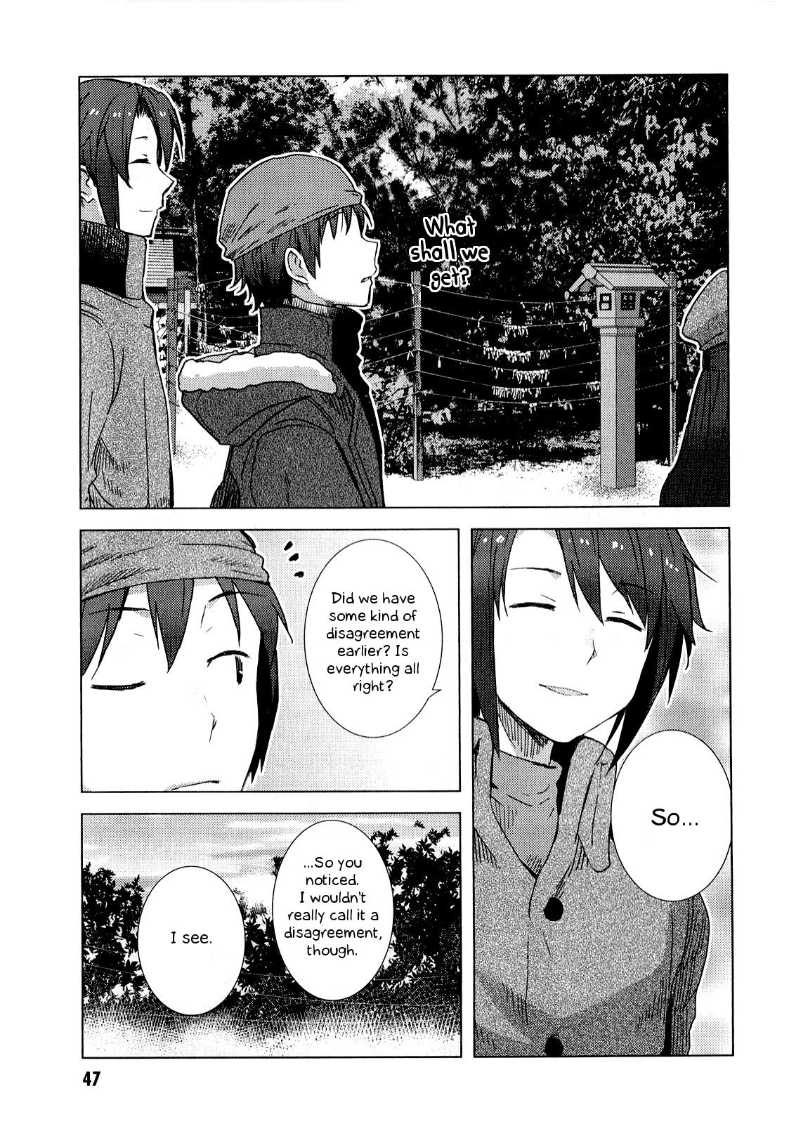 Nagato Yuki-chan no Shoushitsu Chapter 59 page 18 - Chapter 59: Epilogue 59 - Fortune Slips