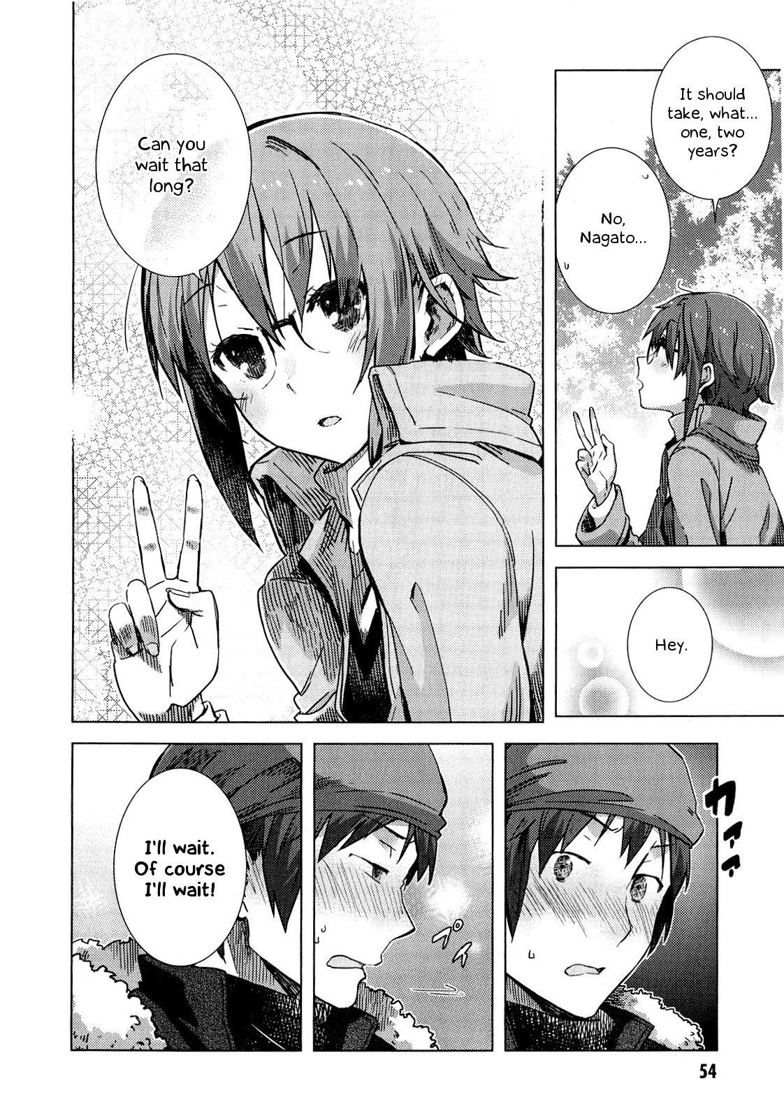 Nagato Yuki-chan no Shoushitsu Chapter 59 page 25 - Chapter 59: Epilogue 59 - Fortune Slips