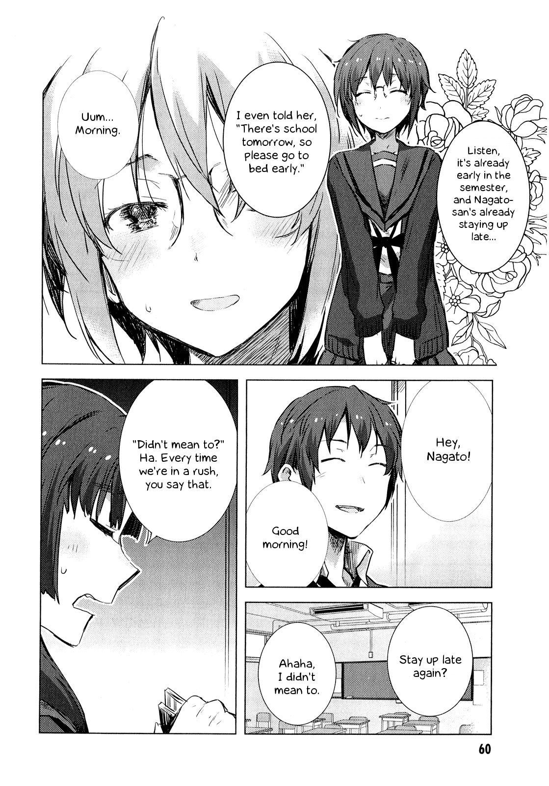 Nagato Yuki-chan no Shoushitsu Chapter 60 page 5 - Chapter 60: Epilogue 60 - New Semester