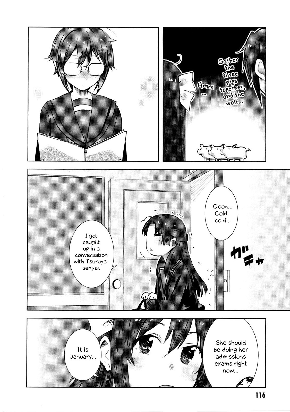 Nagato Yuki-chan no Shoushitsu Chapter 62 page 18 - Chapter 62: Epilogue 62 - During Club Activities