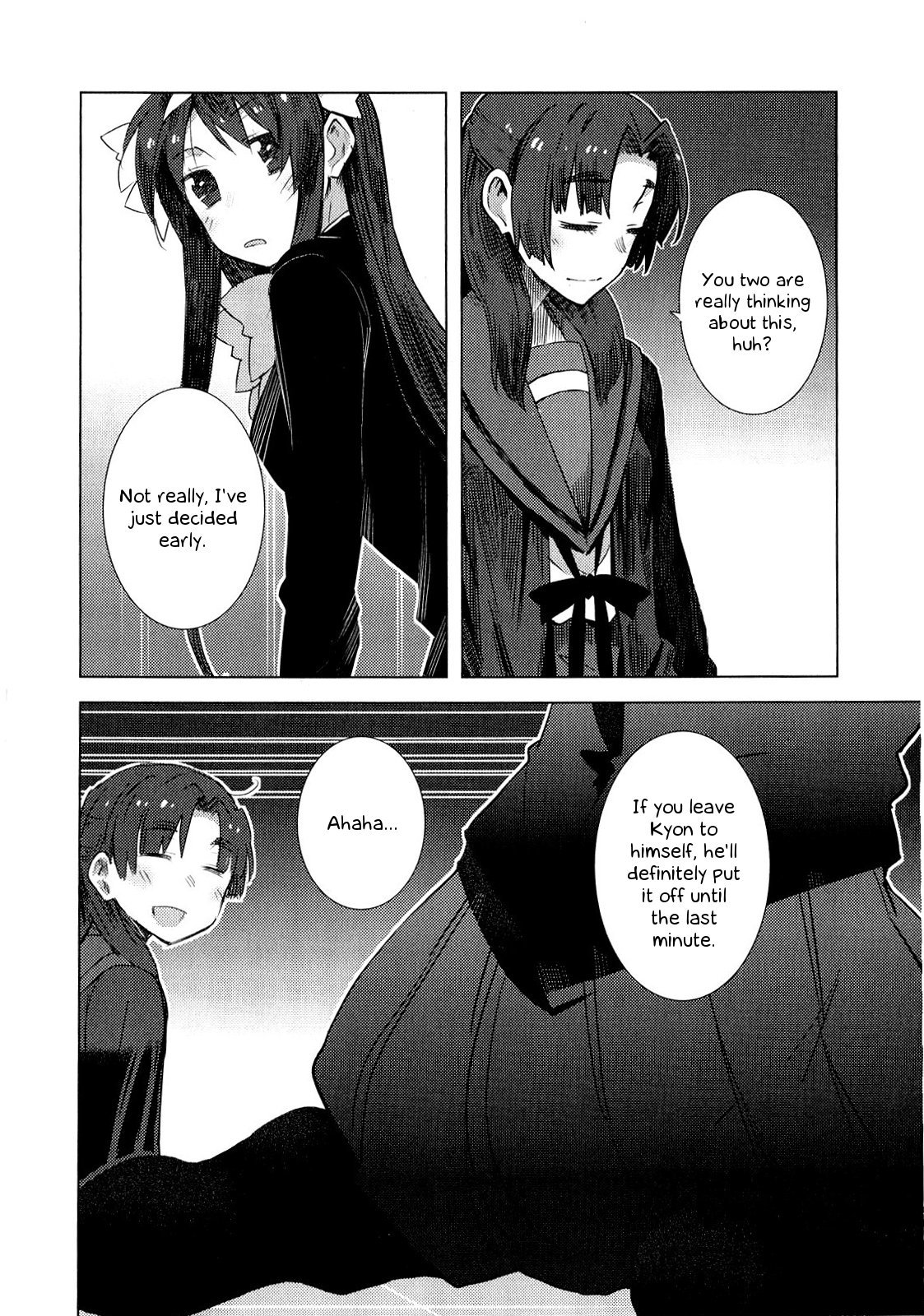 Nagato Yuki-chan no Shoushitsu Chapter 62 page 22 - Chapter 62: Epilogue 62 - During Club Activities