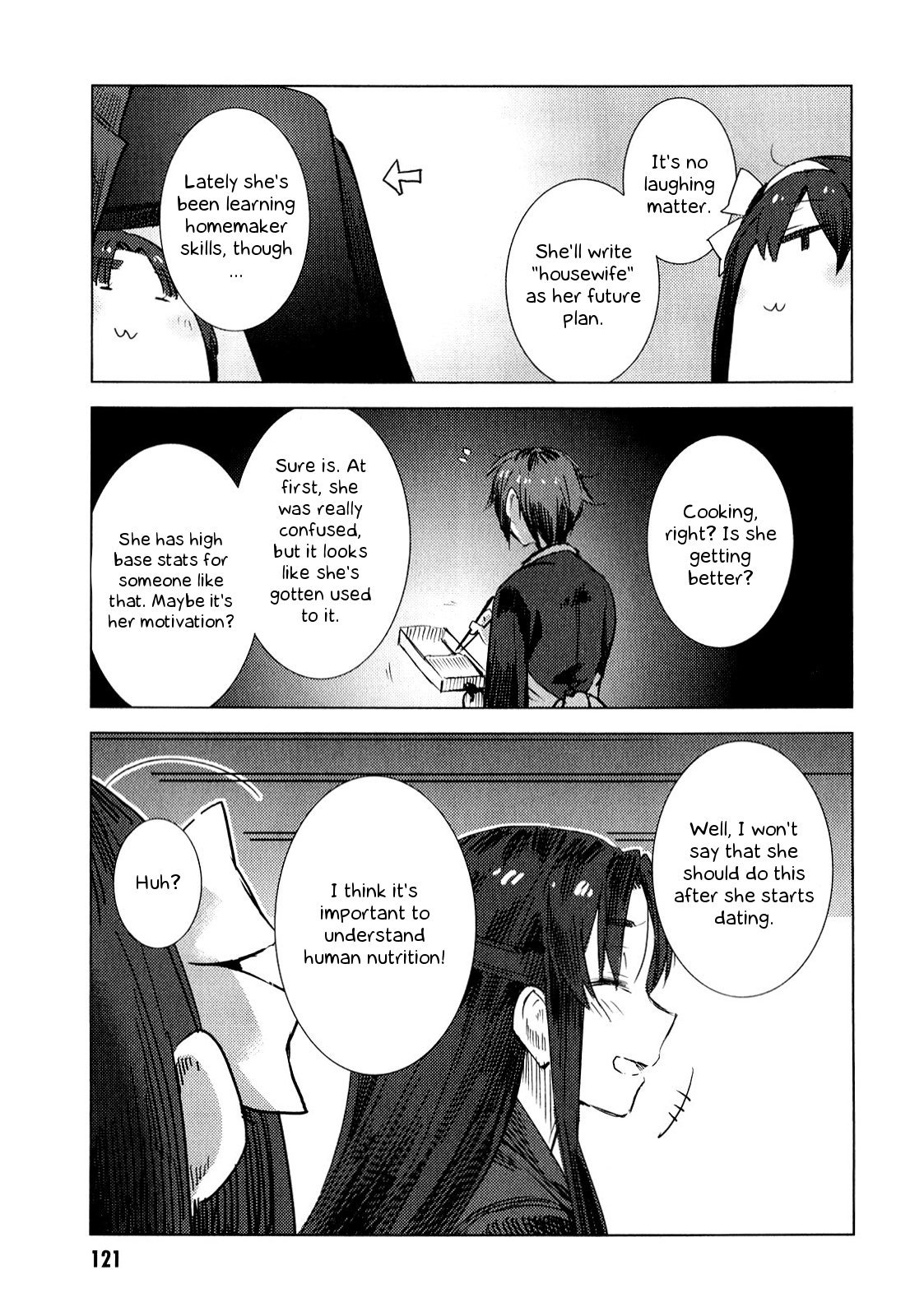 Nagato Yuki-chan no Shoushitsu Chapter 62 page 23 - Chapter 62: Epilogue 62 - During Club Activities