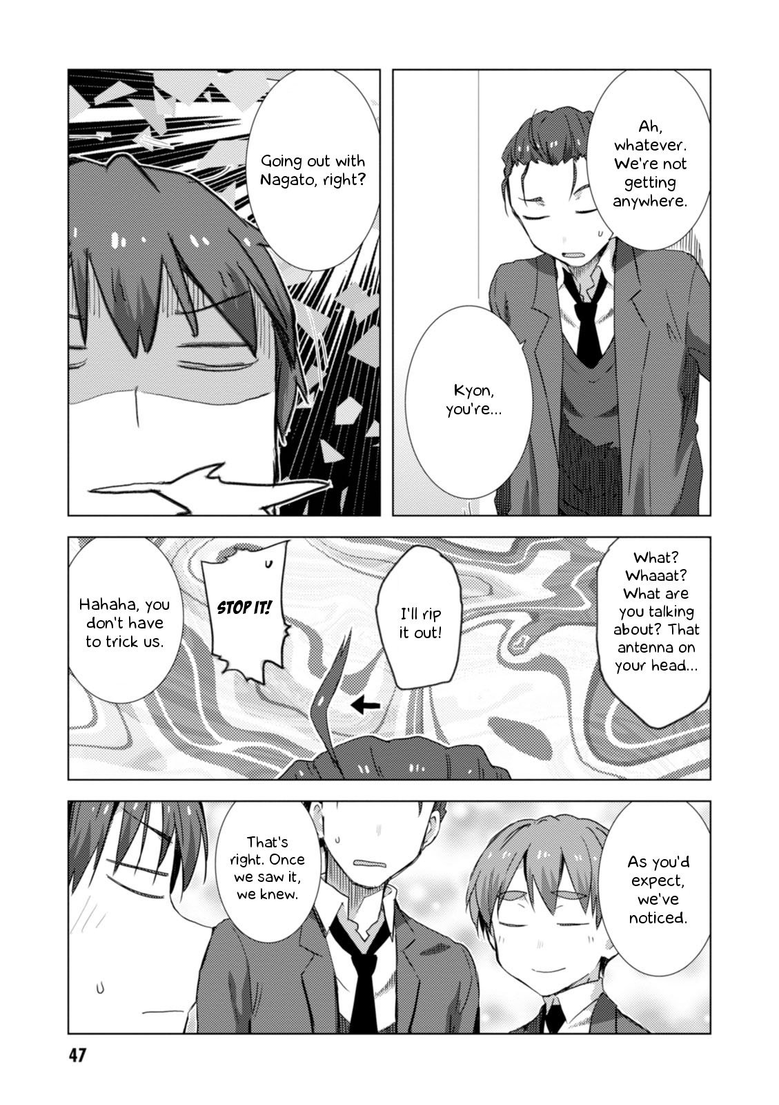 Nagato Yuki-chan no Shoushitsu Chapter 65 page 17 - Chapter 65: Epilogue 65 - In With The Luck