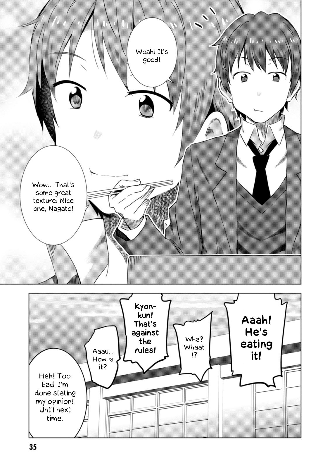 Nagato Yuki-chan no Shoushitsu Chapter 65 page 6 - Chapter 65: Epilogue 65 - In With The Luck