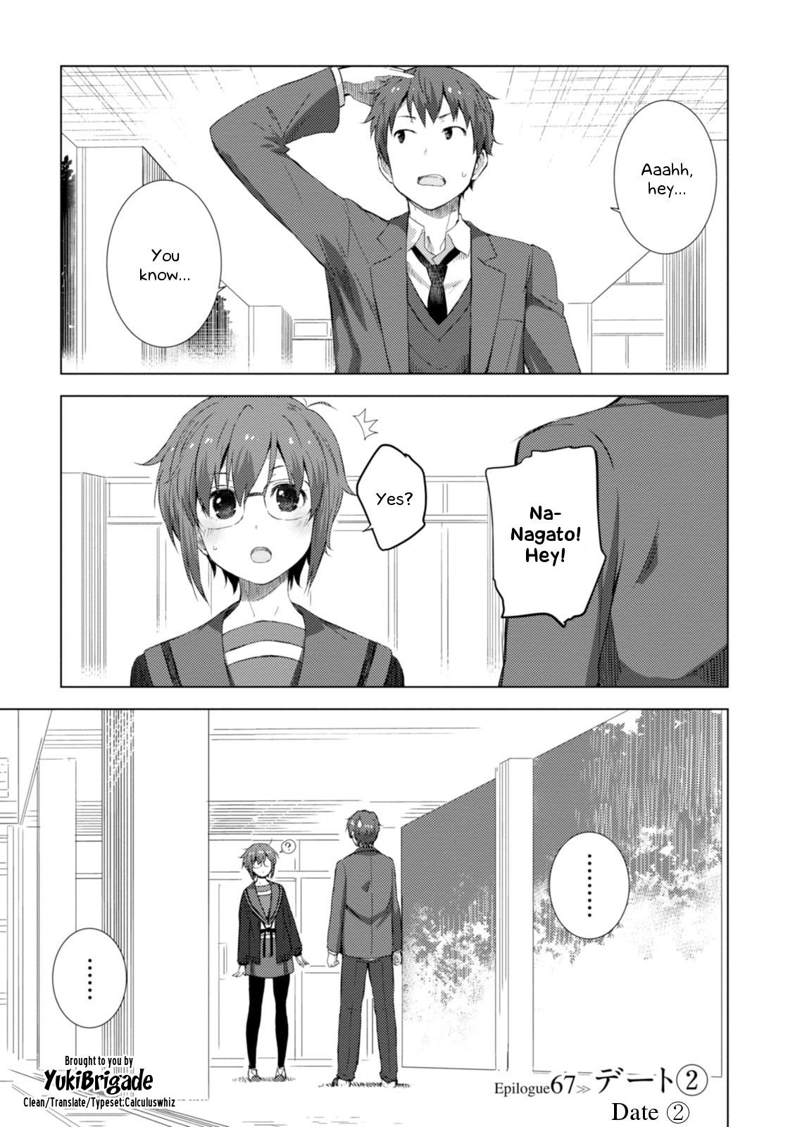 Nagato Yuki-chan no Shoushitsu Chapter 67 page 2 - Chapter 67: Epilogue 67 - Date 2