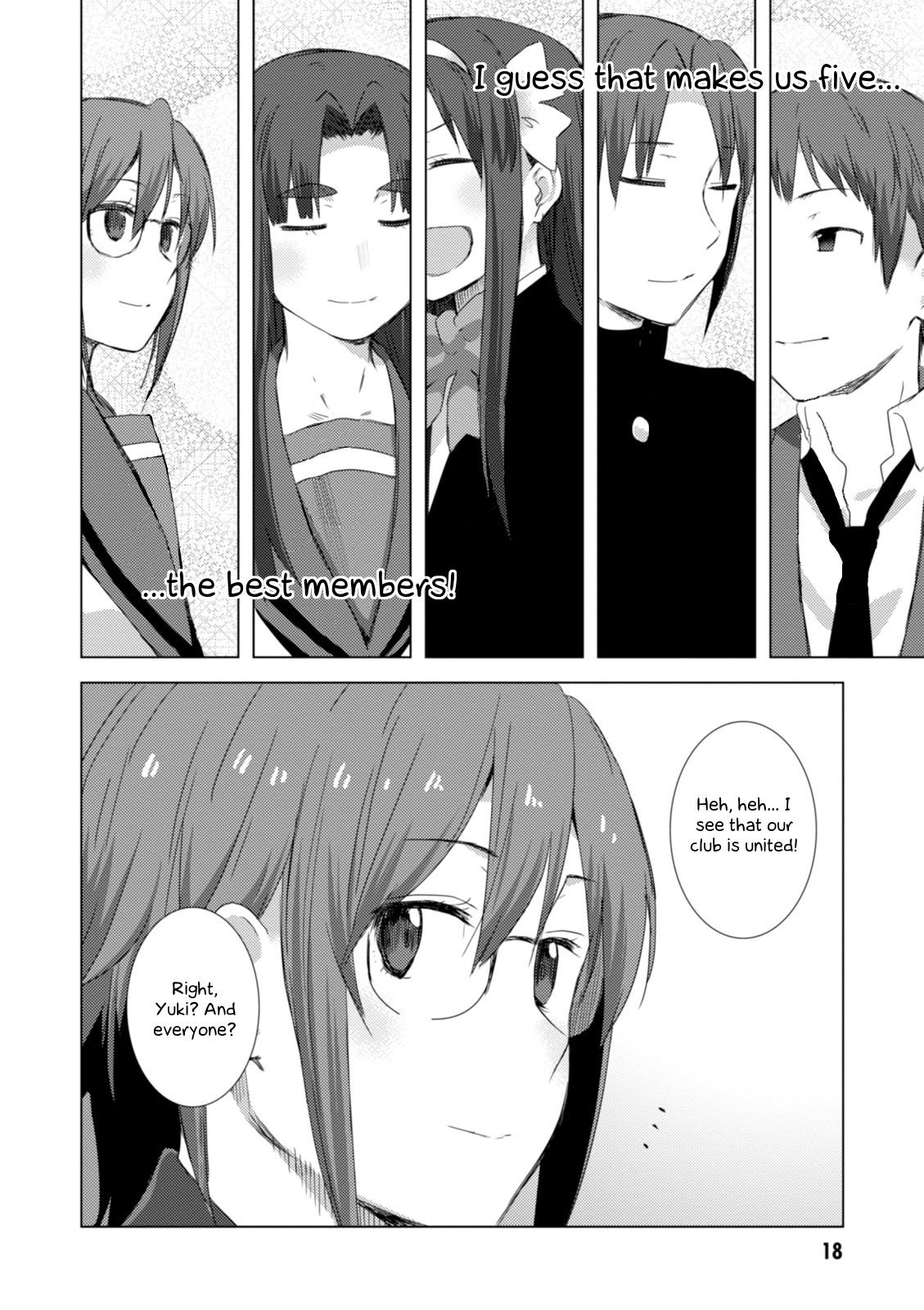Nagato Yuki-chan no Shoushitsu Chapter 71 page 20 - Chapter 71: Epilogue 71 - The Vanishing of Asakura Ryouko I