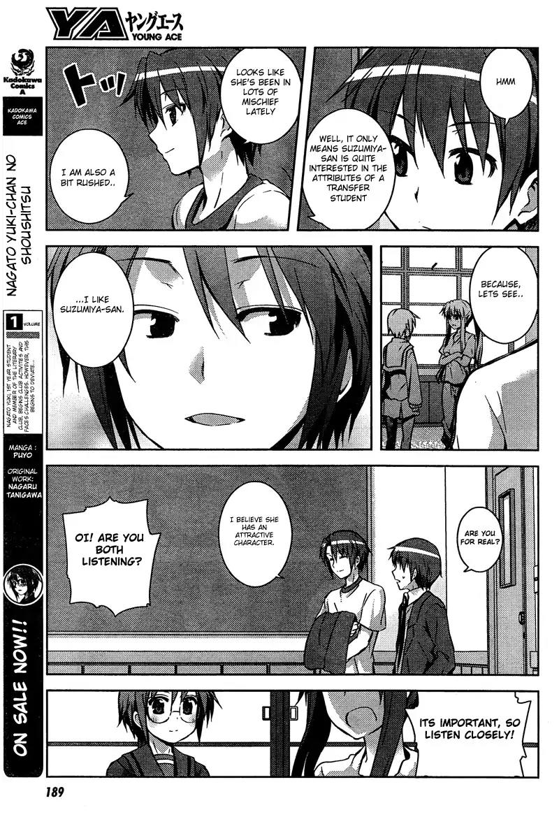 Nagato Yuki-chan no Shoushitsu Chapter 9 page 15 - Chapter 9