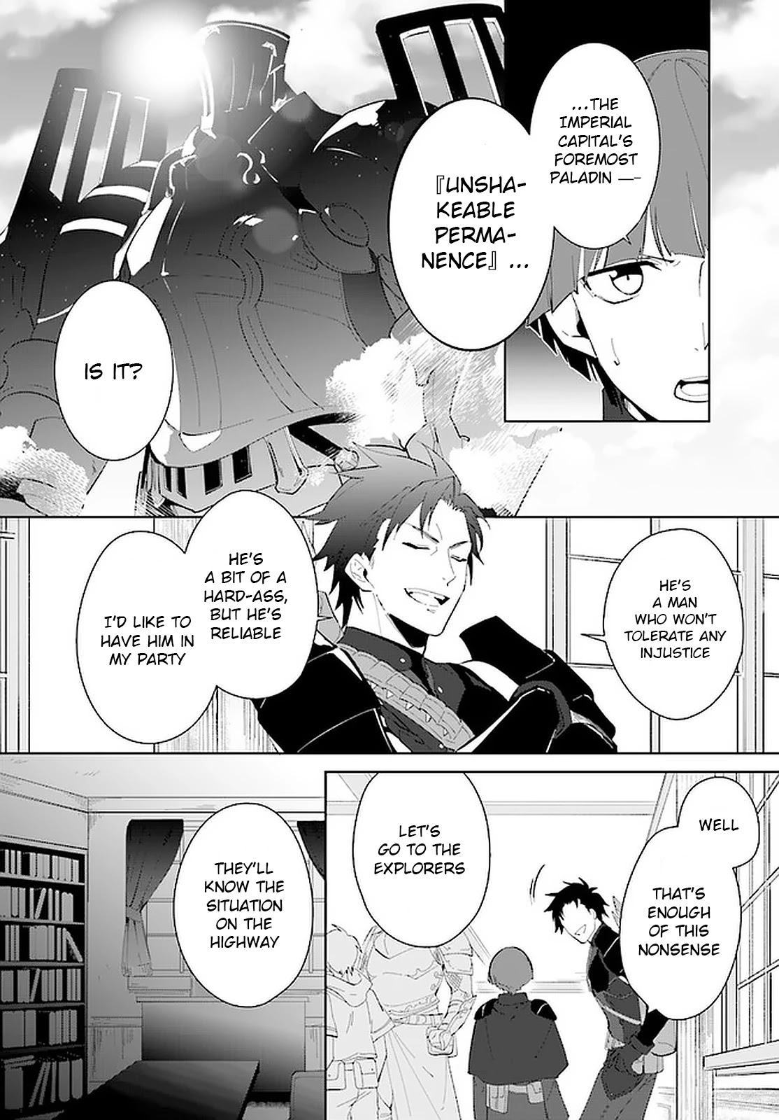 Nageki no Bourei wa Intai Shitai - Saijiyaku Hanta ni Yoru Saikiyou Patei Ikusei Jutsu Chapter 16 page 22 - Chapter 16
