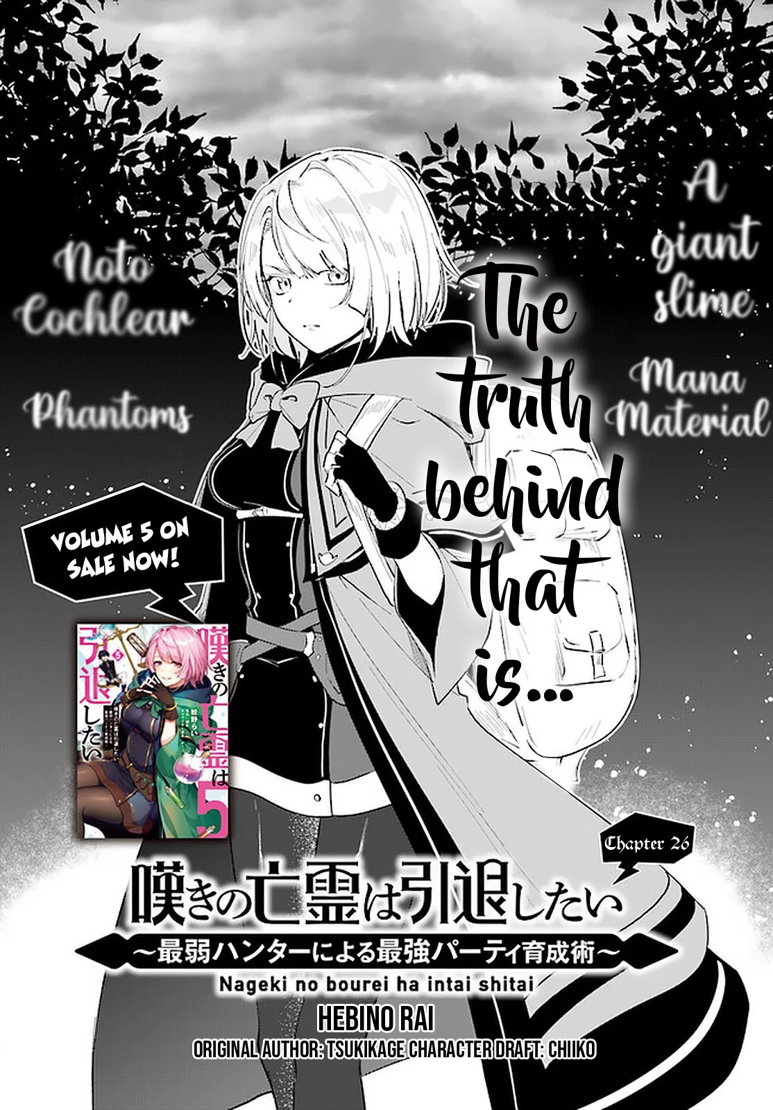 Nageki no Bourei wa Intai Shitai - Saijiyaku Hanta ni Yoru Saikiyou Patei Ikusei Jutsu Chapter 26 page 3 - Chapter 26
