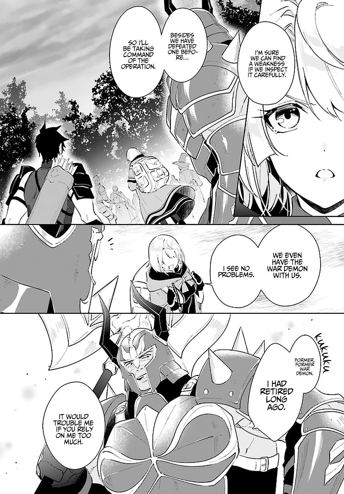 Nageki no Bourei wa Intai Shitai - Saijiyaku Hanta ni Yoru Saikiyou Patei Ikusei Jutsu Chapter 27 page 3 - Chapter 27: 27
