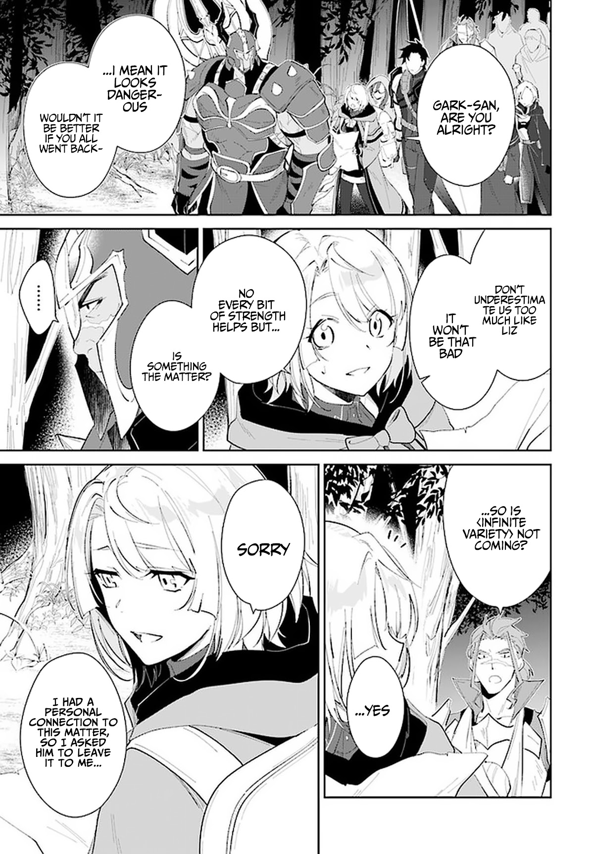 Nageki no Bourei wa Intai Shitai - Saijiyaku Hanta ni Yoru Saikiyou Patei Ikusei Jutsu Chapter 28 page 22 - Chapter 28