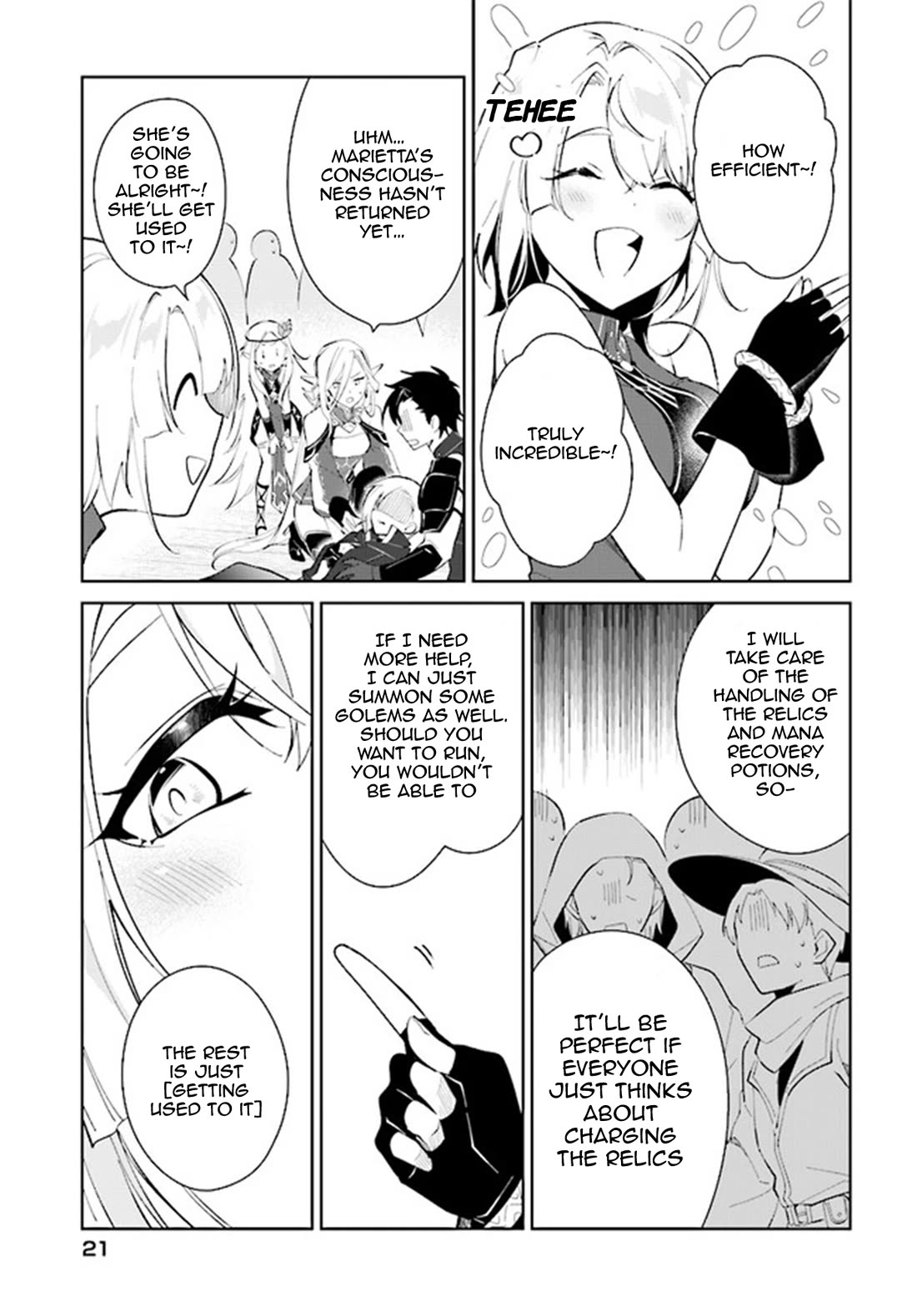 Nageki no Bourei wa Intai Shitai - Saijiyaku Hanta ni Yoru Saikiyou Patei Ikusei Jutsu Chapter 38 page 22 - Chapter 38