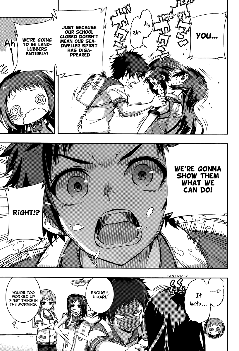 Nagi no Asukara Chapter 1.3 page 11 - Chapter 1 v3 : Introduction