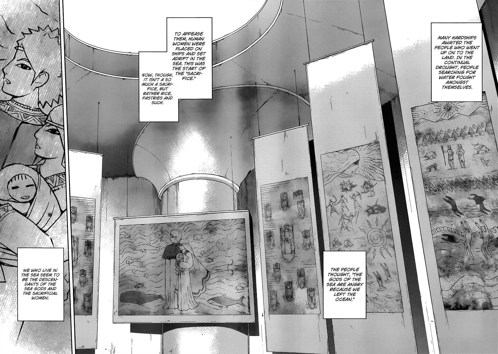 Nagi no Asukara Chapter 1.3 page 37 - Chapter 1 v3 : Introduction