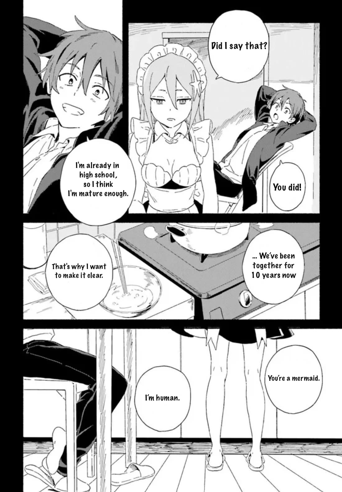 Nagisa no Shark Maid Chapter 1 page 19 - Chapter 1: Wataru and Kosame