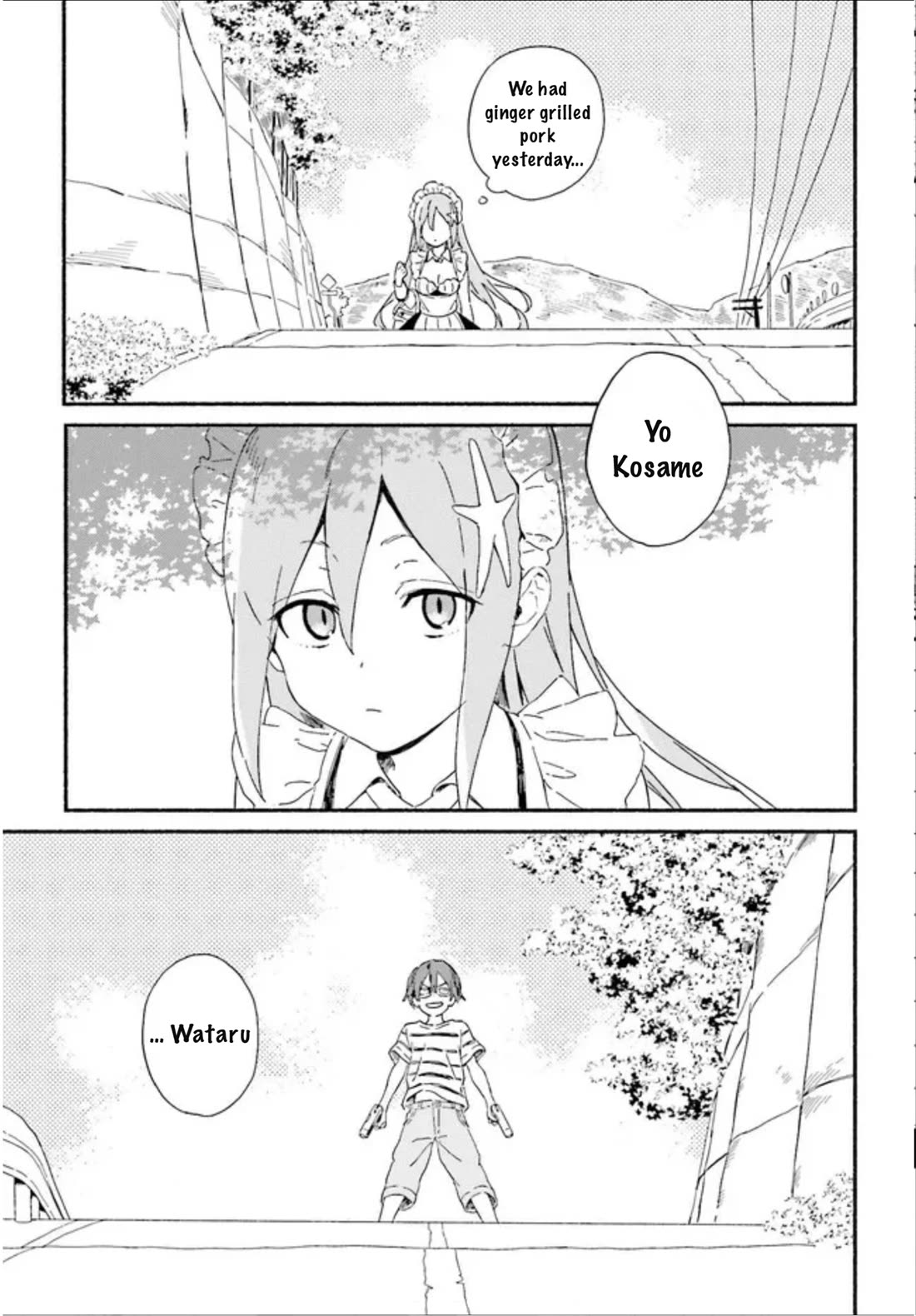 Nagisa no Shark Maid Chapter 1 page 6 - Chapter 1: Wataru and Kosame