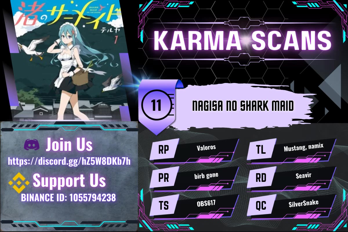 Nagisa no Shark Maid Chapter 11 page 1 - Chapter 11