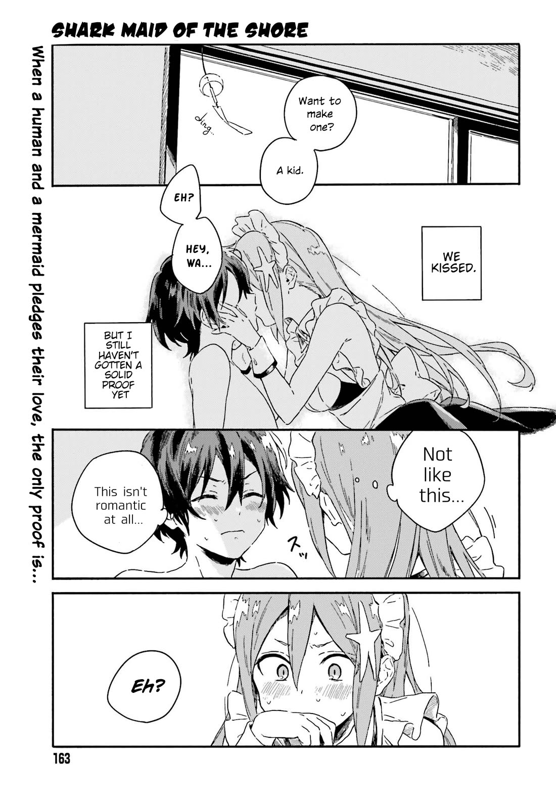 Nagisa no Shark Maid Chapter 2 page 1 - Chapter 2: A bath and a Kiss