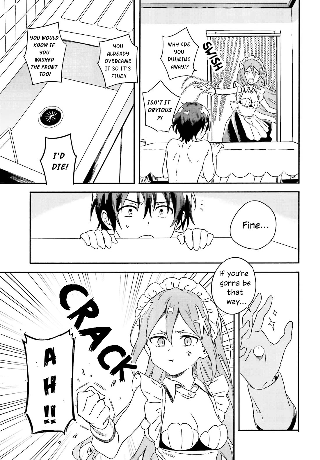 Nagisa no Shark Maid Chapter 2 page 11 - Chapter 2: A bath and a Kiss