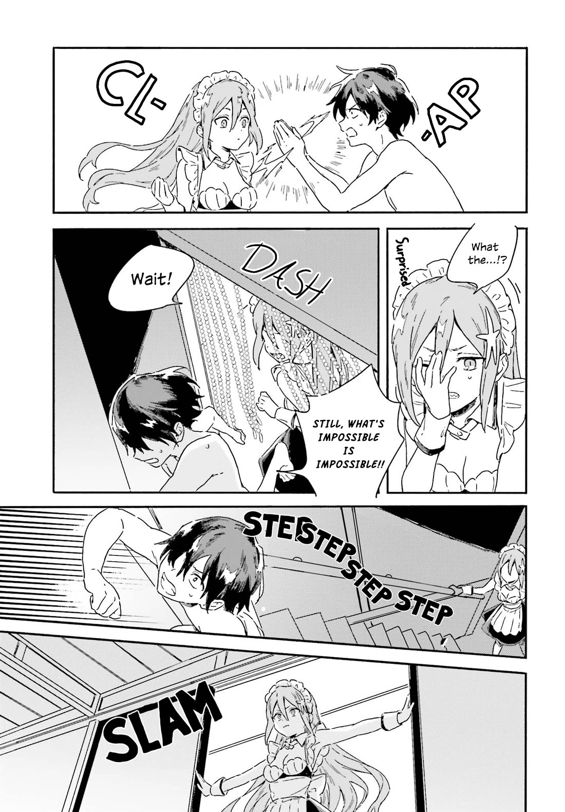 Nagisa no Shark Maid Chapter 2 page 13 - Chapter 2: A bath and a Kiss