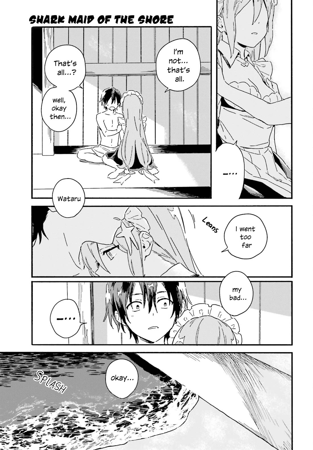 Nagisa no Shark Maid Chapter 2 page 25 - Chapter 2: A bath and a Kiss