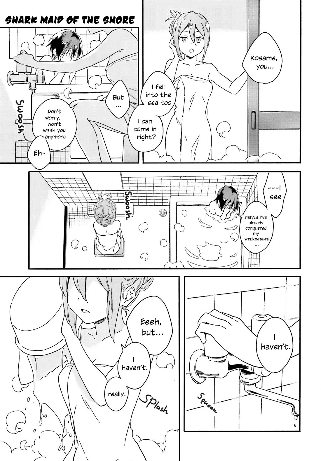 Nagisa no Shark Maid Chapter 2 page 27 - Chapter 2: A bath and a Kiss