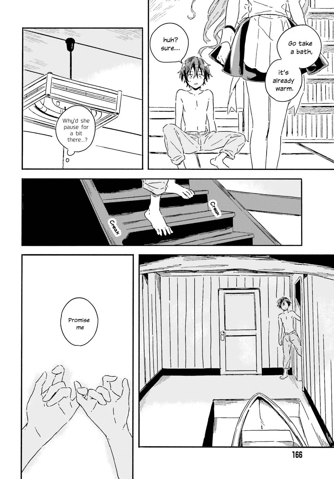 Nagisa no Shark Maid Chapter 2 page 4 - Chapter 2: A bath and a Kiss