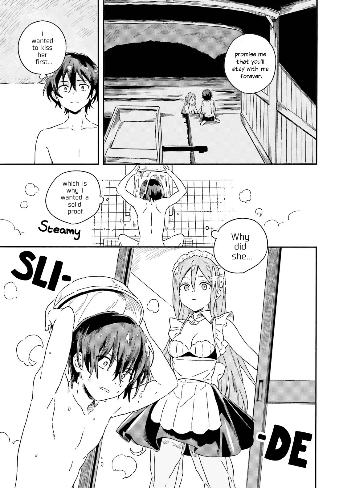 Nagisa no Shark Maid Chapter 2 page 5 - Chapter 2: A bath and a Kiss