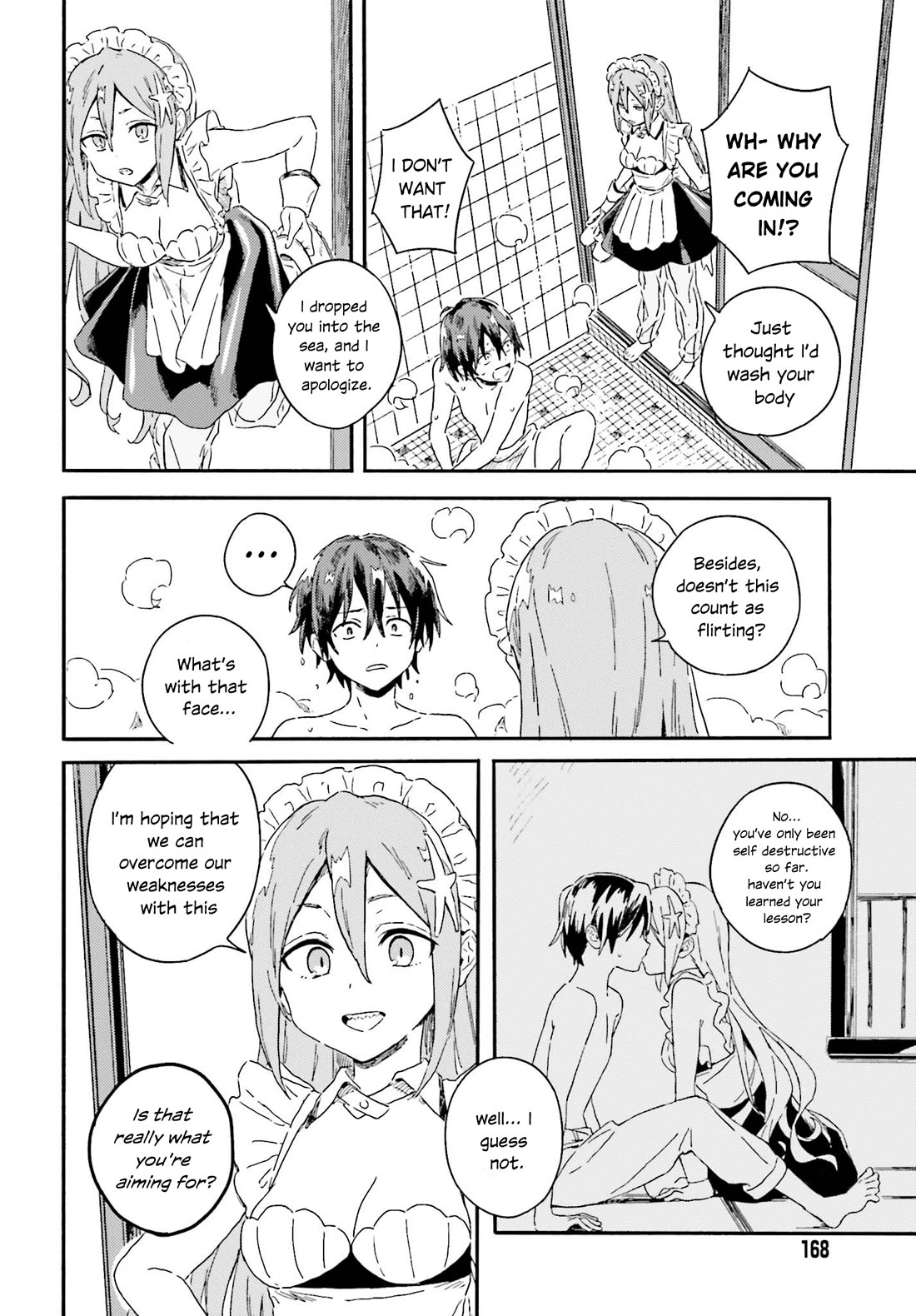 Nagisa no Shark Maid Chapter 2 page 6 - Chapter 2: A bath and a Kiss