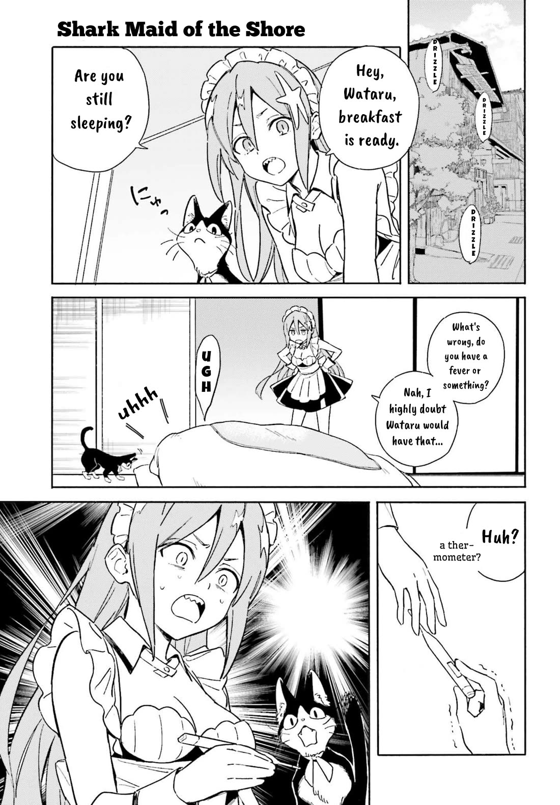 Nagisa no Shark Maid Chapter 4 page 3 - Chapter 4: Wataru's Family