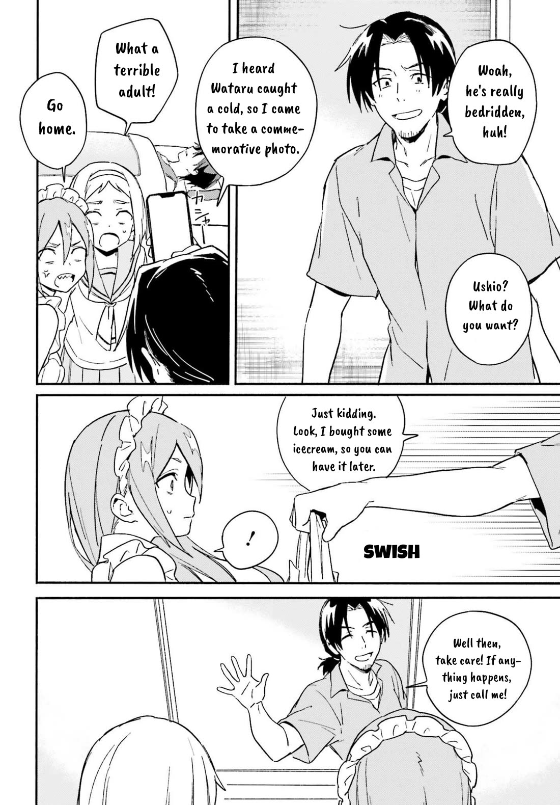 Nagisa no Shark Maid Chapter 4 page 8 - Chapter 4: Wataru's Family