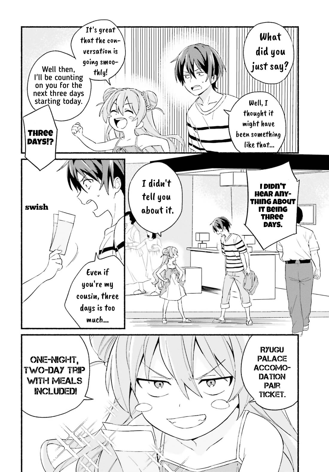 Nagisa no Shark Maid Chapter 5 page 4 - Chapter 5: Wataru and Otome
