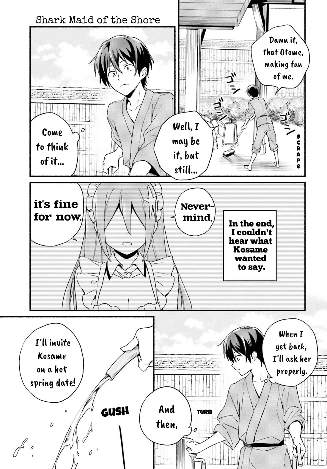 Nagisa no Shark Maid Chapter 5 page 7 - Chapter 5: Wataru and Otome