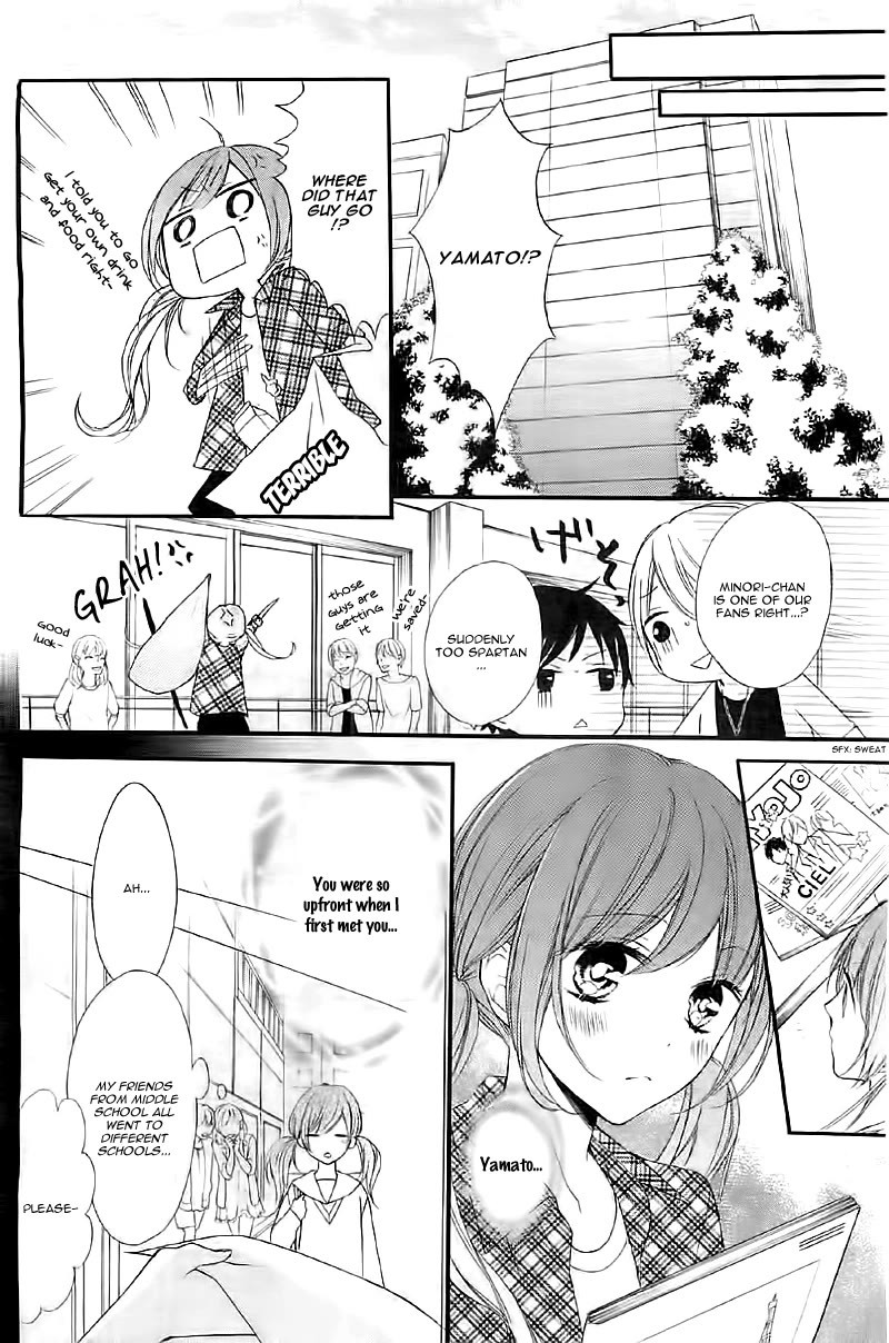 Naisho ja Tarinai yo Chapter 2 page 10 - Chapter 2: Moshimo Oshimen ni Gohoushi Dekitara
