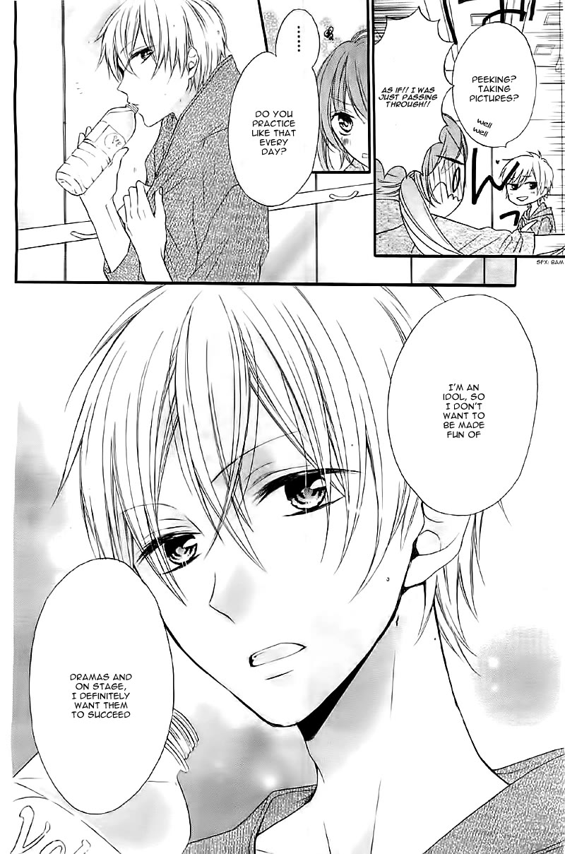 Naisho ja Tarinai yo Chapter 2 page 13 - Chapter 2: Moshimo Oshimen ni Gohoushi Dekitara