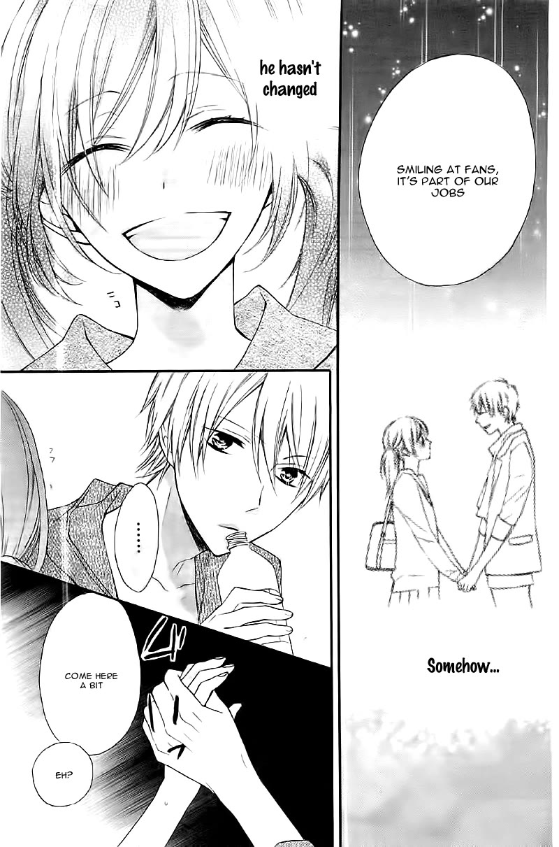 Naisho ja Tarinai yo Chapter 2 page 14 - Chapter 2: Moshimo Oshimen ni Gohoushi Dekitara