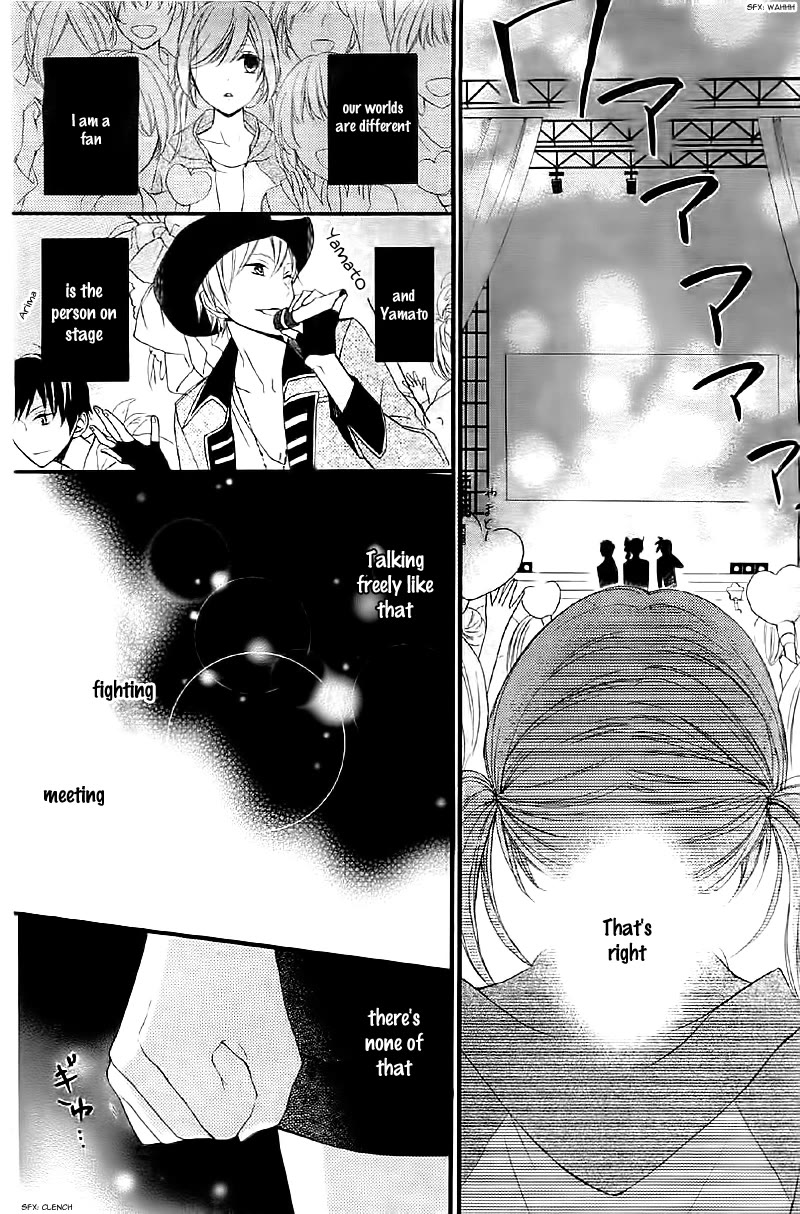 Naisho ja Tarinai yo Chapter 2 page 23 - Chapter 2: Moshimo Oshimen ni Gohoushi Dekitara