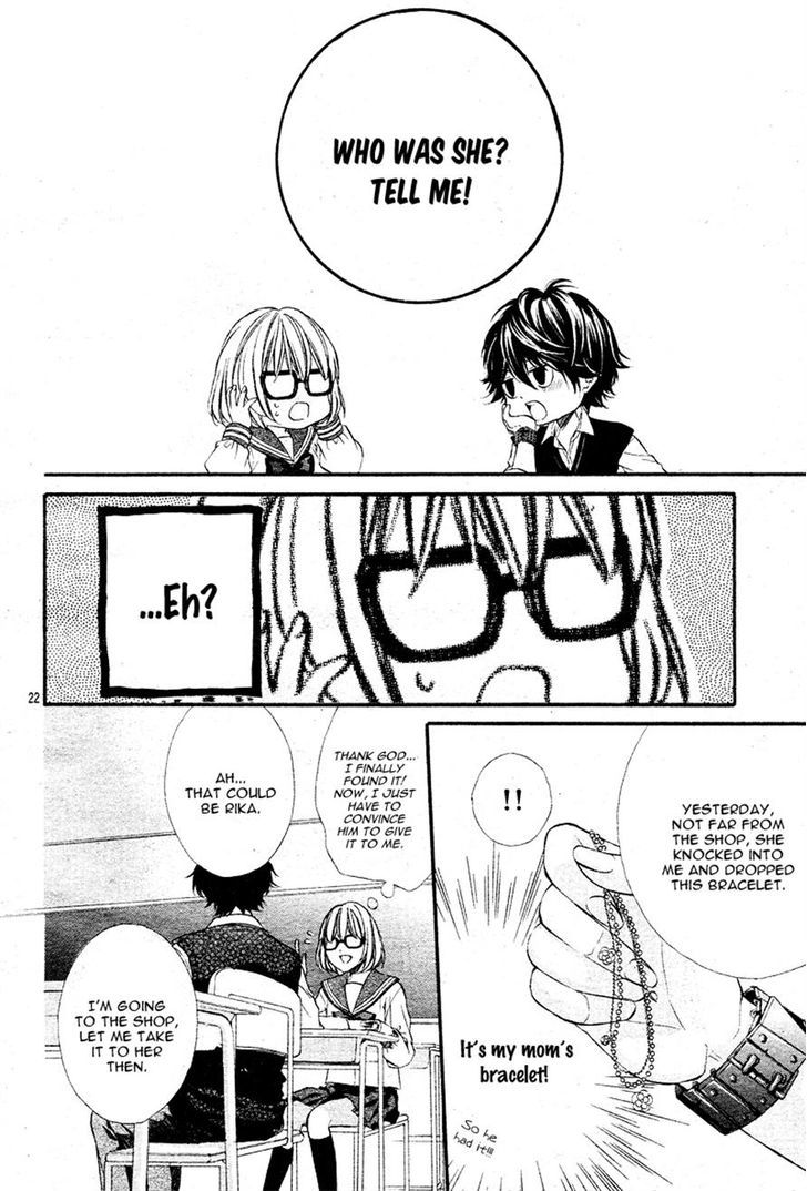 Naisho no Jikan Chapter 1 page 22 - Chapter 1