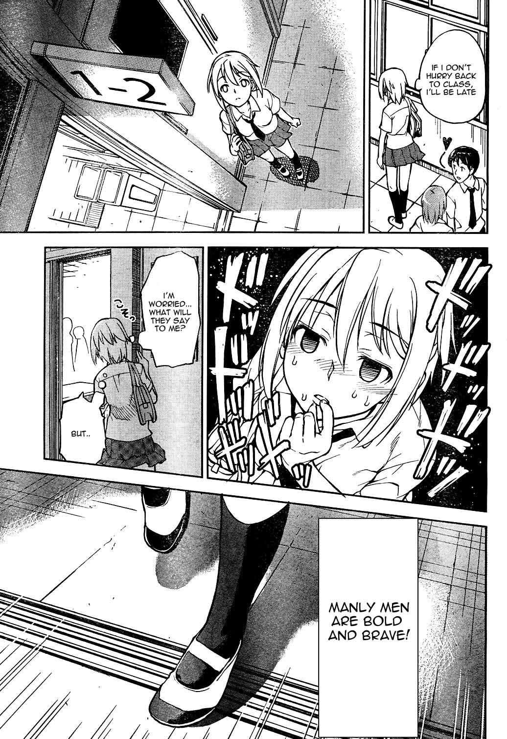 Naisho no Otome Revolver Chapter 1 page 21 - Chapter 1: I'm a Manly Man