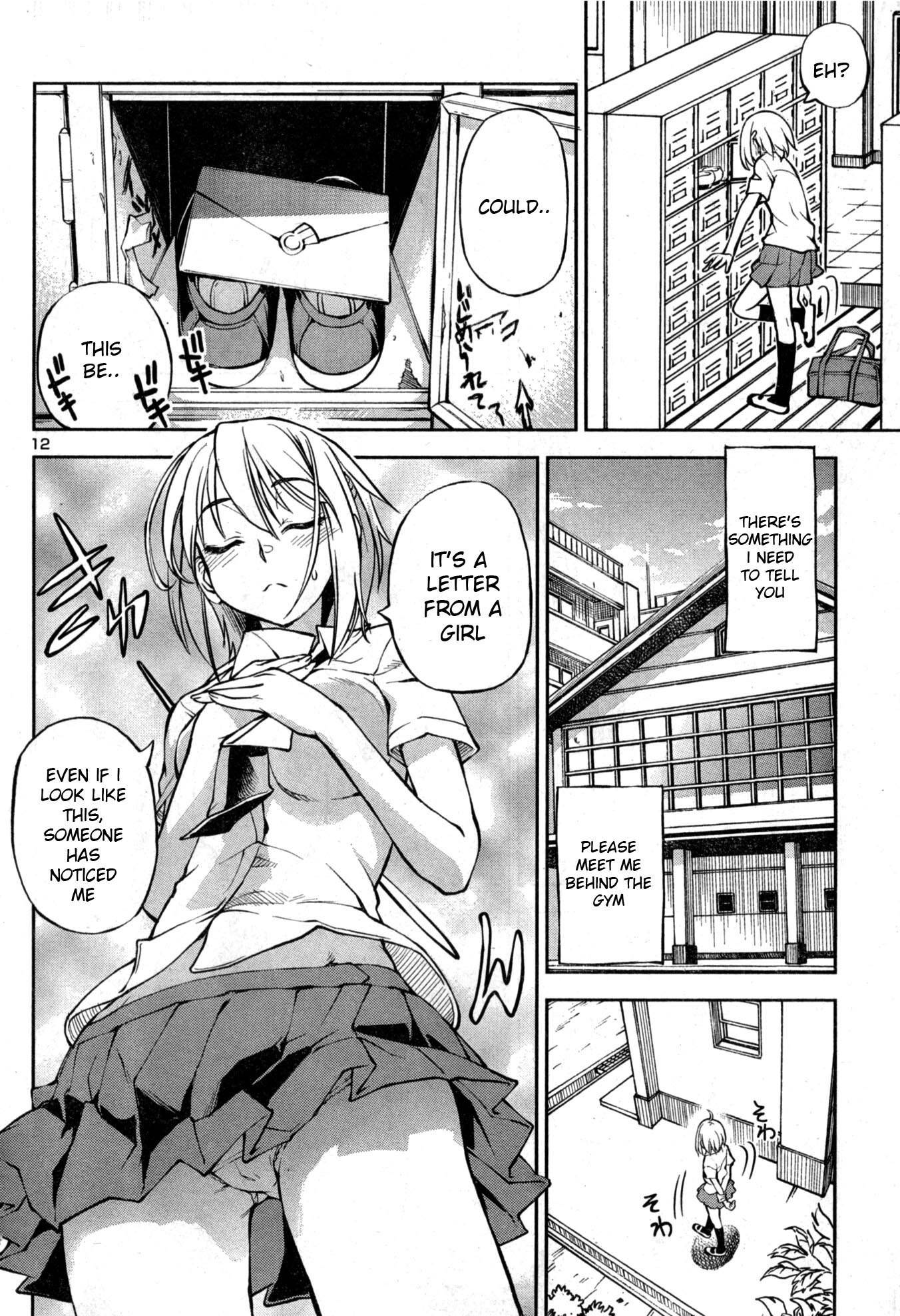 Naisho no Otome Revolver Chapter 2 page 12 - Chapter 2: Showering Cap and Volleyball