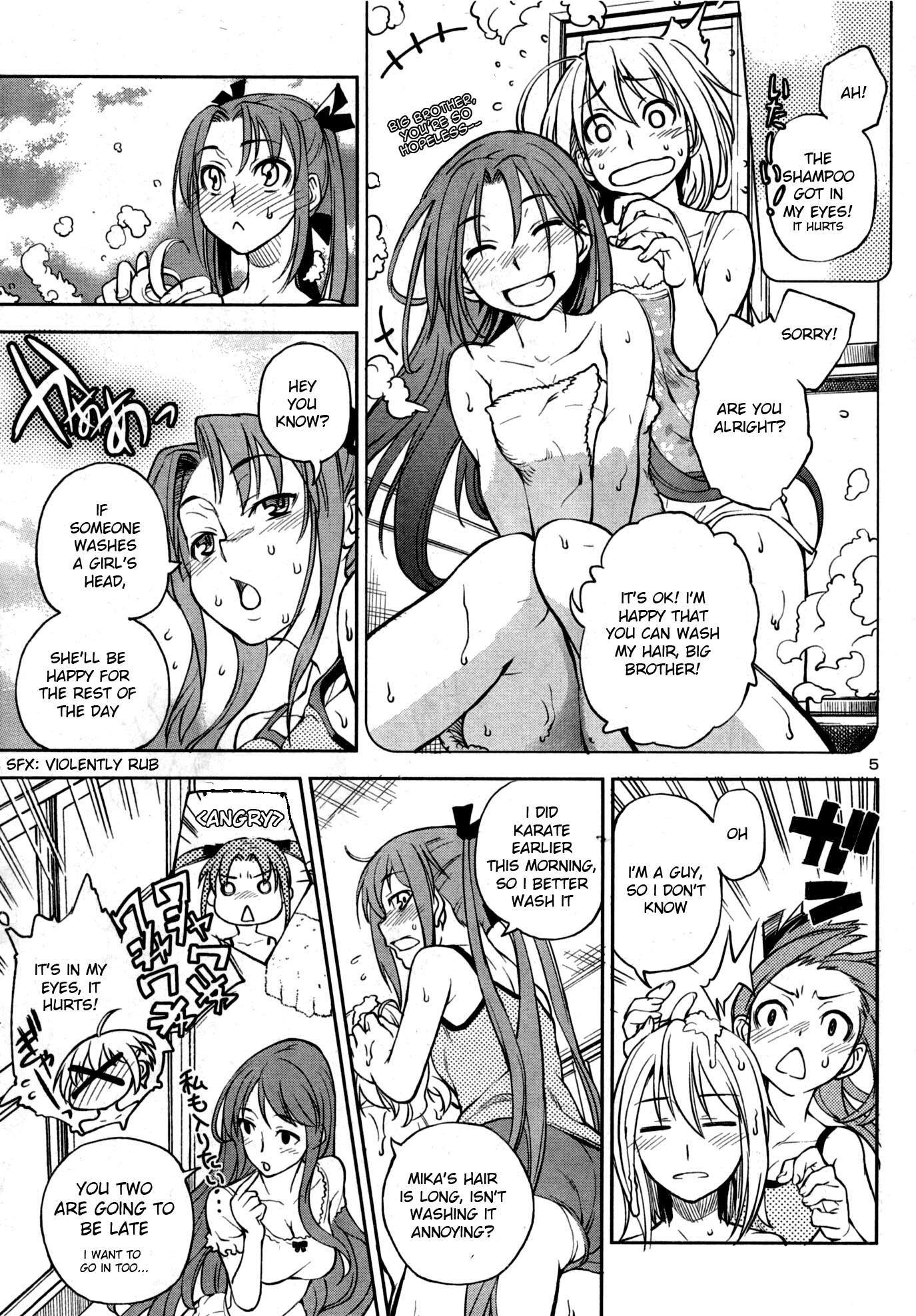 Naisho no Otome Revolver Chapter 2 page 5 - Chapter 2: Showering Cap and Volleyball